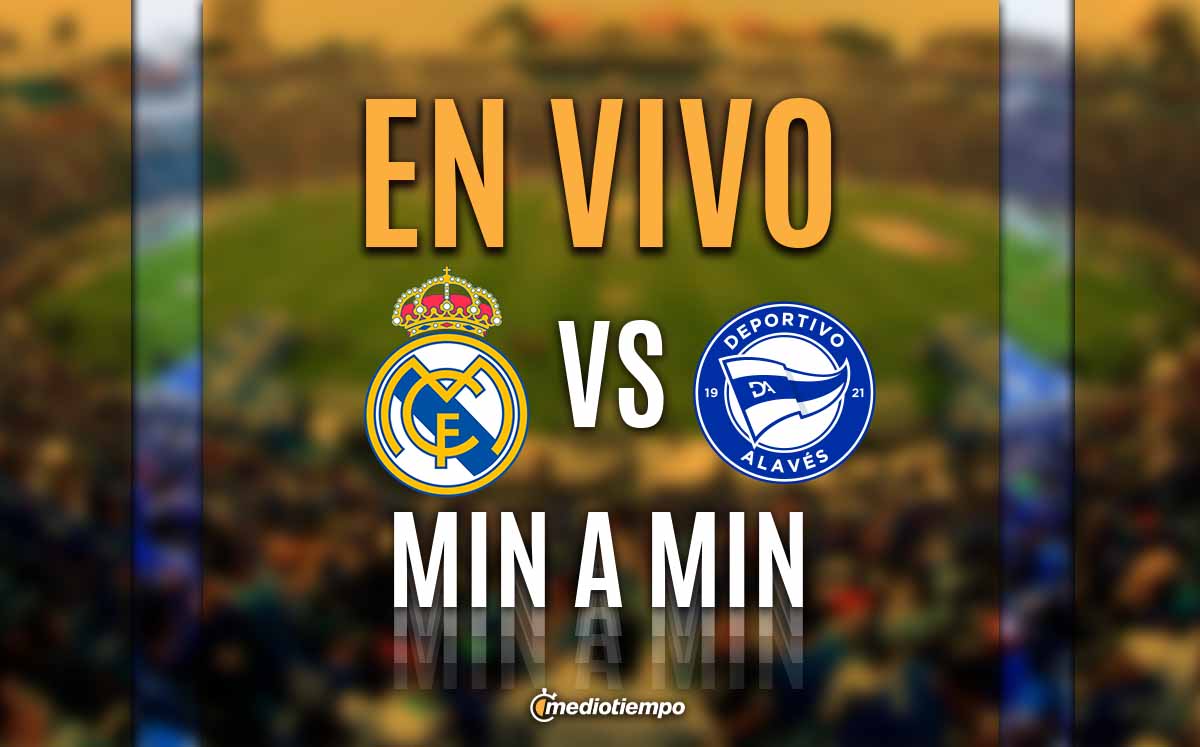 Real Madrid vs Alavés EN VIVO. Partido HOY LaLiga Jornada 36 ONLINE