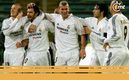 Galácticos del Real Madrid en festejo (EFE)