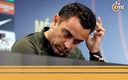 Xavi en conferencia de prensa. (Reuters)