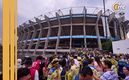 Aficionados afuera del Estadio Azteca (Mexsport)