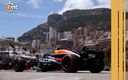 Checo Pérez corriendo el circuito de Montecarlo. (Reuters)