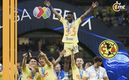 Julián Quiñones festeja el título con América (Imago7)