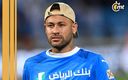 Neymar en la celebración del campeonato de Al-Hilal. (Reuters)