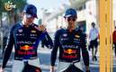 Checo Pérez y Max Verstappen (TWITTER @redbullracing)
