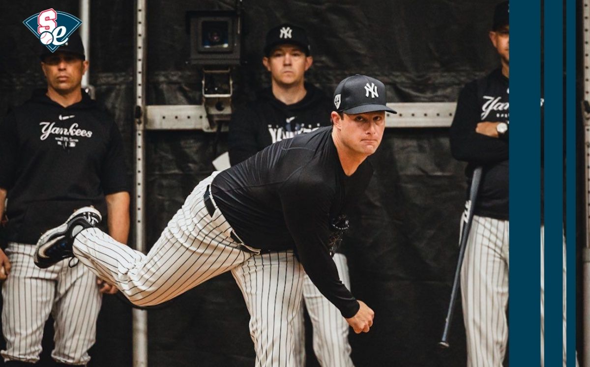 Gerrit Cole solo hizo una apertura en Spring Training antes de declararse lesionado. (X: Yankees)