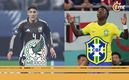México y Brasil disputarán un partido amistoso previo  a la Copa América (X@miseleccionmx / @vinijr)