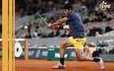 Alcaraz en Roland Garros, el Grand Slam francés. (Reuters)