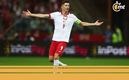 Lewandowski, en un partido de Polonia (Reuters)