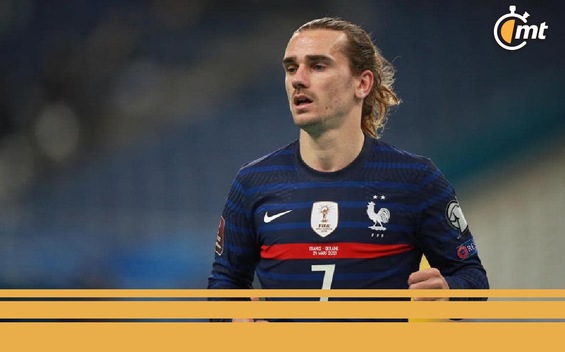 Antoine Griezmann en la Selección de Francia (Foto: @equipedefrance)