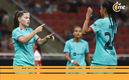 Barcelona Femení logró un buen triunfo ante Chivas. (Foto: Imago7)