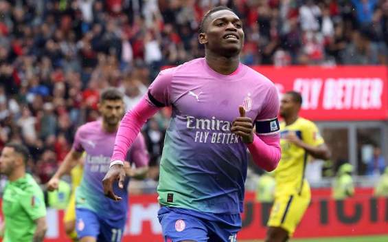 El gol solitario de Rafael Leao le dio el triunfo al Milan (EFE)