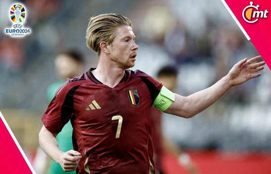 Kevin De Bruyne, estrella de la Selección de Bélgica (AFP).
