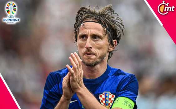 Luka Modric es la figura de la selección croata (Foto: AFP)