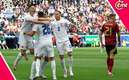 Bélgica y Eslovaquia se enfrentaron en la J1 de la Euro 2024 (Reuters)