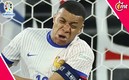 Mbappé recibe brutal golpe y sale del terreno de juego ensangrentado (Foto: Especial)
