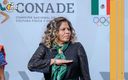 María José Alcalá, presidenta del COM. (Mexsport)