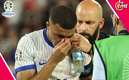 Mbappé se fracturó la nariz (Reuters)