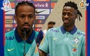 Eder Militão y Vinicius Jr en la Selección de Brasil (Foto:  @vinijr, @edermilitao)