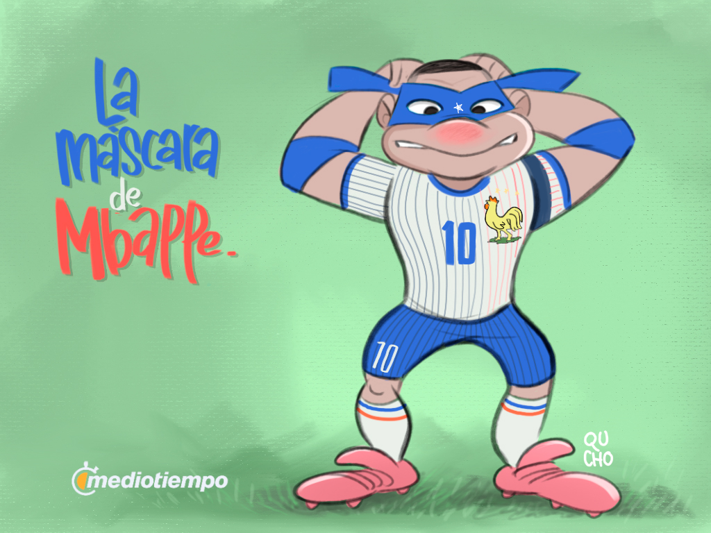 La máscara de Mbappé