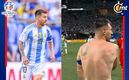 ¿Con quién cambió jersey Messi? (X@Argentina / Especial)