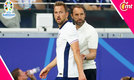 Harry Kane sumó un gol en el empate ante Dinamarca (Reuters).