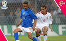 Roberto Baggio con la selección de Italia en 2004 (Reuters)