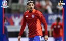 Diego Valdés, previo a un juego de Chile (AFP)