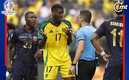 La polémica arbitral se hizo presente en el Ecuador vs Jamaica (Foto: EFE)