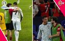 El abrazo entre Kvaratskhelia y Cristiano Ronaldo. (Capturas)