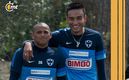 Humberto 'Chupete' Suazo y Jesús Zavala en su paso por Monterrey (Mexsport)