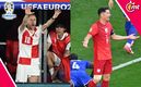 Luka Modric y Robert Lewandowski en su participación en la Eurocopa 2024 (Reuters/AFP)