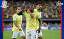 Vinicius y Lucas Paquetá en el duelo entre Brasil y Paraguay (Reuters)