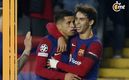 Joao Cancelo y Joao Félix con el Barcelona (Reuters)