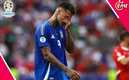 Lamento de Scamacca tras la eliminación de Italia (EFE)
