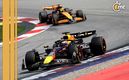 Max Verstappen y Lando Norris en GP de Austria (Reuters)