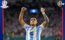 Lautaro Martínez brilló ante la selección de Perú (Foto: AFP)