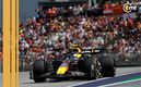 Sergio Pérez a bordo de su RB20 en el GP de Austria (Reuters)