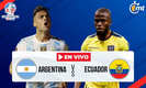 Argentina vs Ecuador en Cuartos de la Copa América 2024| Foto: Especial