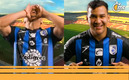 Jugadores de Gallos divirtieron con su presentación.