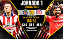Rivalidad Chivas-Toluca A24 J1