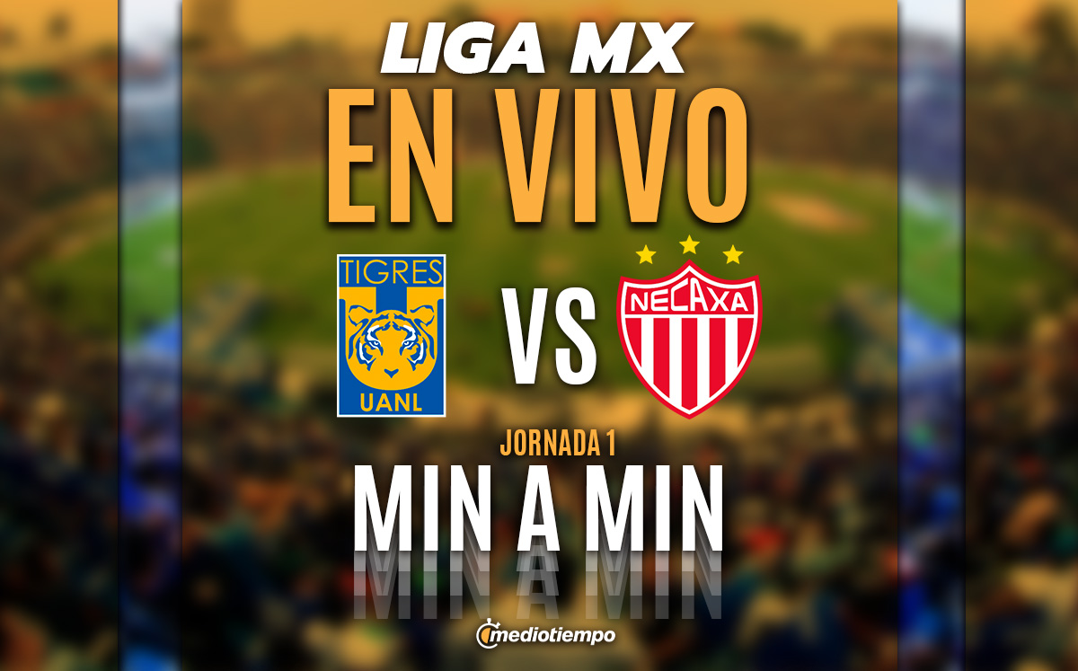 Tigres vs Necaxa en vivo. Transmisión online jornada 1 Liga MX hoy