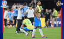 Uruguay eliminó a Brasil en los penales. (Foto: AFP)