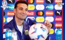 Lionel Scaloni, DT de Argentina (Foto: AFP)