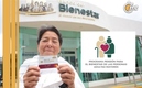 Persona beneficiada por la Pensión del Bienestar (FACEBOOK Pensión del Bienestar)