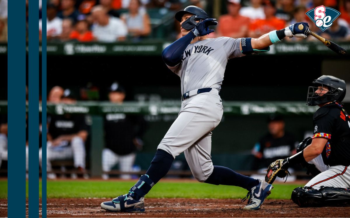 Judge está en ritmo de una temporada histórica con los Yankees en MLB. (X: Yankees)