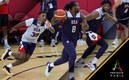 Kawhi Leonard, en un entrenamiento de Estados Unidos (AFP)
