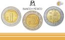 Así son las monedas actuales de 1, 2 y 5 pesos en México (Especial)