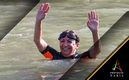 Anne Hidalgo, en el agua del río Sena (AFP)