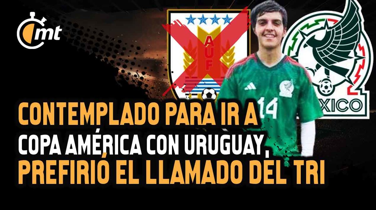 Contemplado para ir a Copa América con Uruguay, Xavier Biscayzacú prefirió el llamado del Tri
