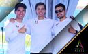 Carlos Rojas, Matías Grande y Bruno Wing en París 2024 (@CONADE)
